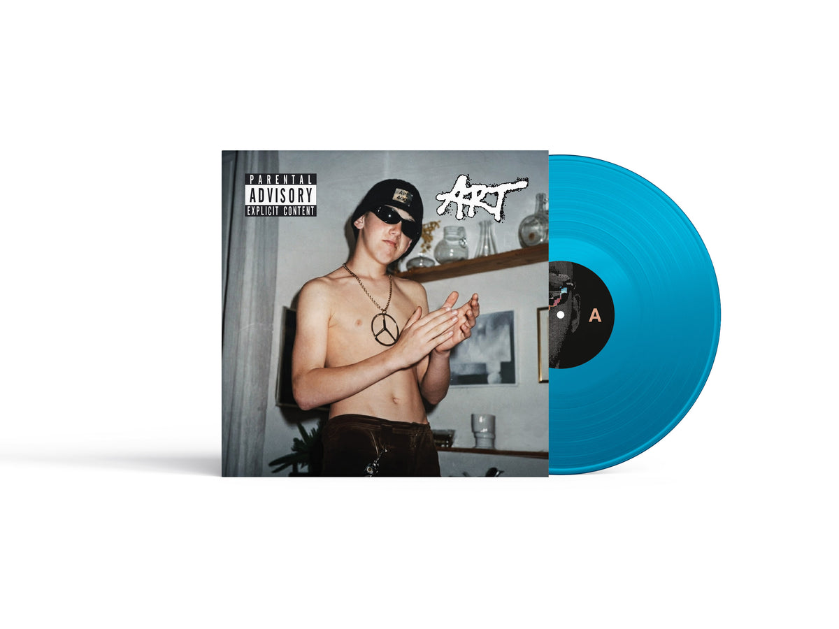 LP Hugo Toxxx - ART transparent blue (limited)